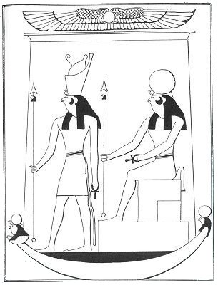 Harmakhis et Horus