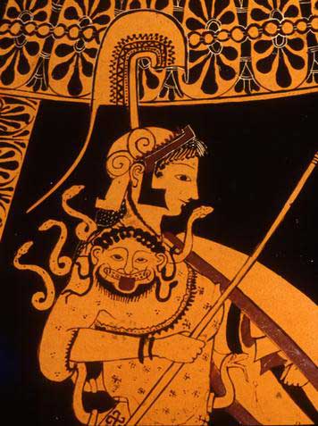 Athena combattant Arès par SUVEE (musée des beaux-arts de Lille)