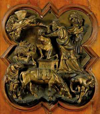 Sacrifice d'Isaac de Brunellesco