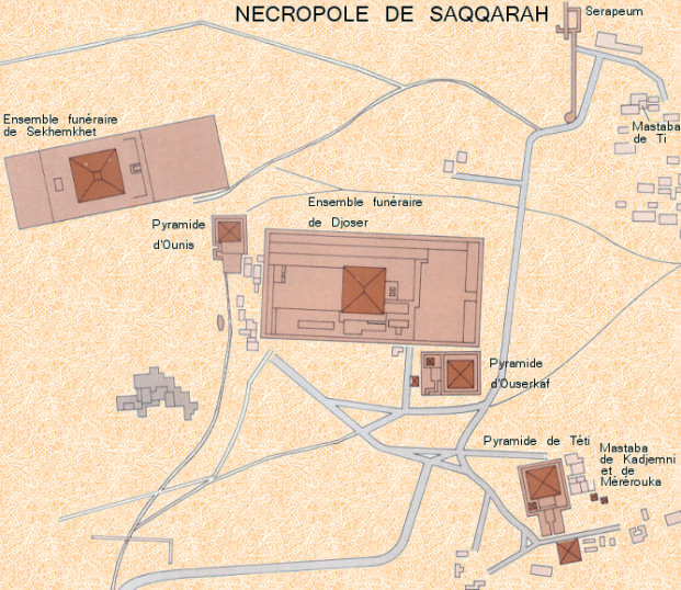 Plan de Saqqara