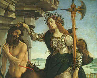 Athéna et le Centaure