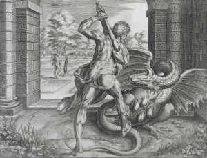 Héraclès tuant Ladon