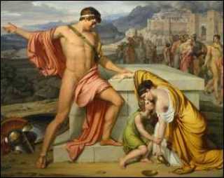 Pyrrhus, Astyanax et Andromaque 