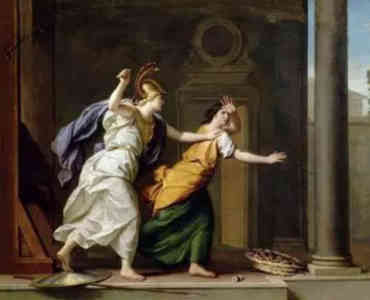 Athéna et Arachné