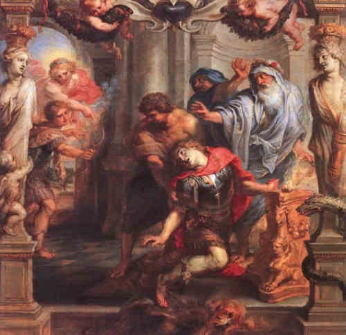 Mort d'Achille P. RUBENS © Musée Boymans, Rotterdam