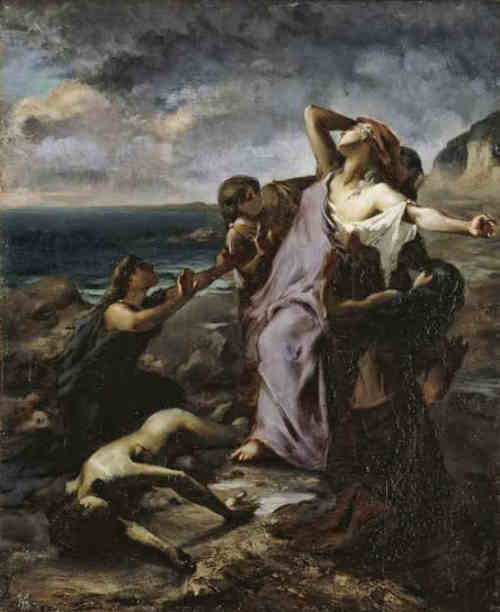 Hecube aveugle Polymestor