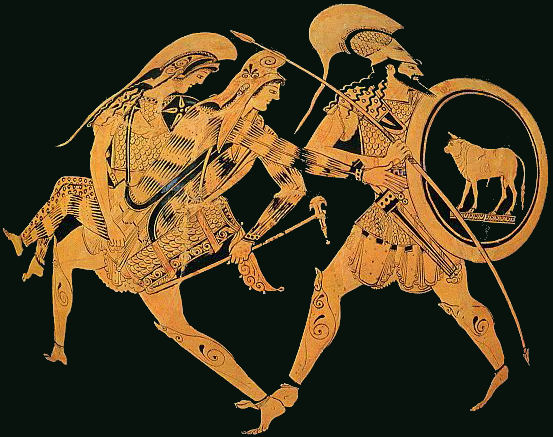 Antiope enlevée par Thésée et Peirithoos
