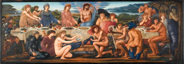 Mariage de Thetis et Pélée (Burne Jones)
