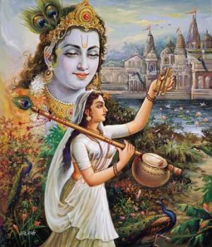 Mira Baï et Krishna