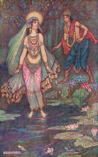 Ganga et Arjuna